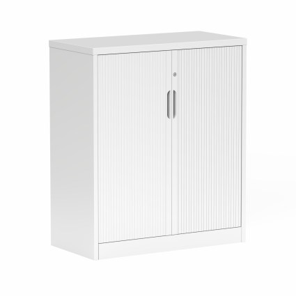 04 Tempo Tambour Cabinet_W900mm x D450mm x 1020mm - White9